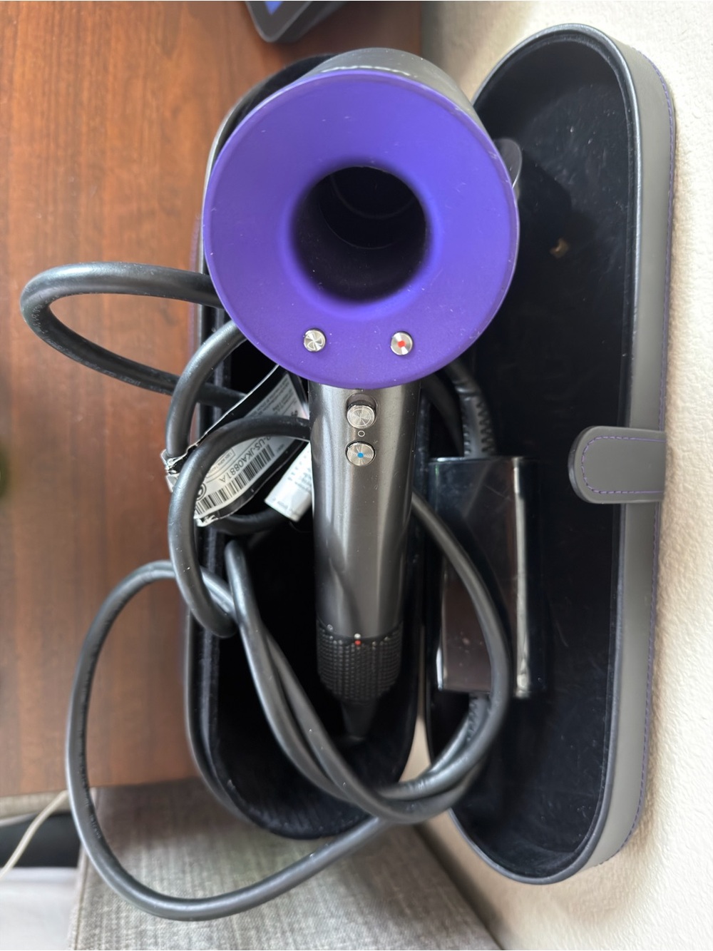 Dyson Supersonic Hair Dryer — Purple and Black